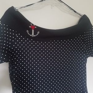 Hell bunny anchor top